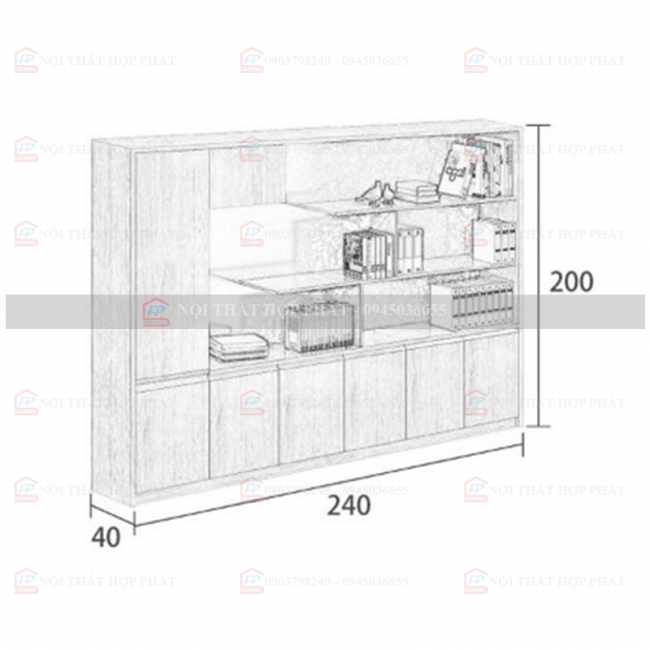 Bàn Làm Việc Cao Cấp Gỗ Thiết Kế BLVCCG012